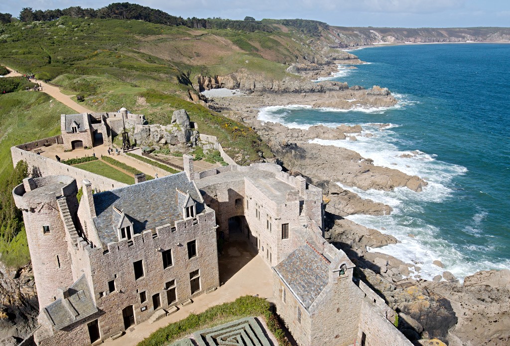 fort la latte Roche Goyon kasteel chateau hdr france frankrijk bretagne cap frehel cote d'emeraude smaragdkust